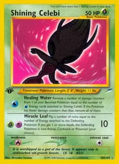 Shining Celebi card image