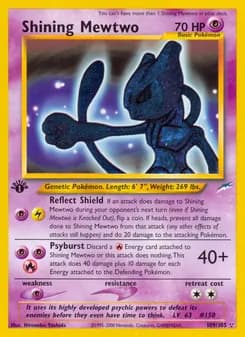 Shining Mewtwo card image