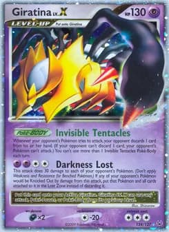 Giratina LV.X card image