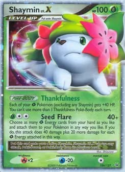 Shaymin LV.X card image