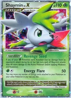 Shaymin LV.X card image