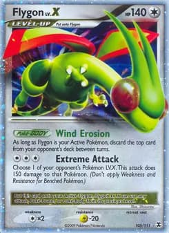 Flygon LV.X card image