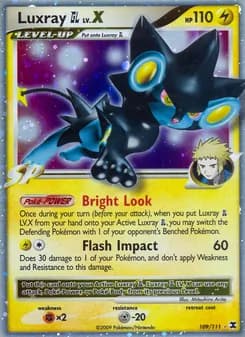 Luxray GL LV.X card image
