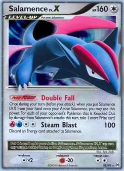 Salamence LV.X card image