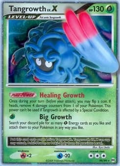 Tangrowth LV.X card image