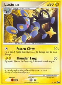 Luxio card image