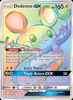 Dedenne GX card image