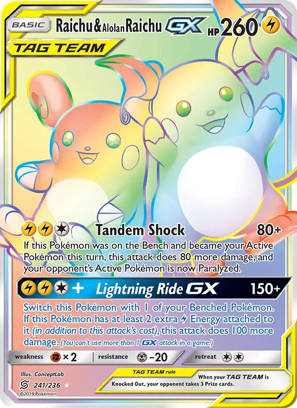 Raichu card image