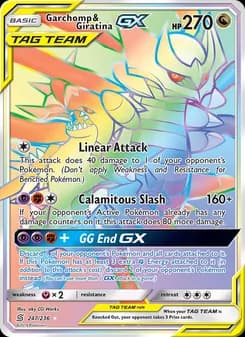 Garchomp & Giratina GX card image