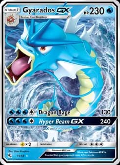 Gyarados GX card image