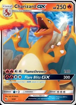 Charizard GX card image