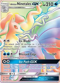 Alolan Ninetales GX card image