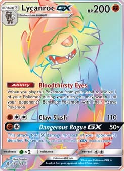 Lycanroc GX card image