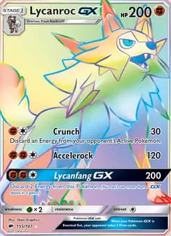 Lycanroc GX card image