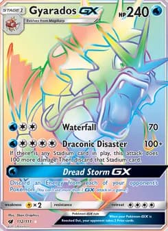Gyarados GX card image