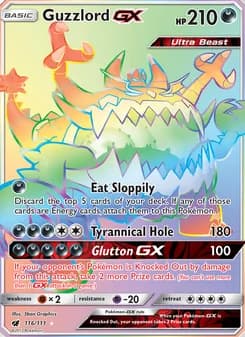 Guzzlord GX card image