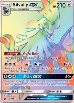 Silvally GX card image