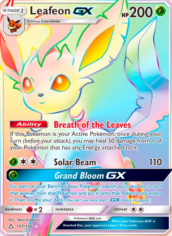 Leafeon card image