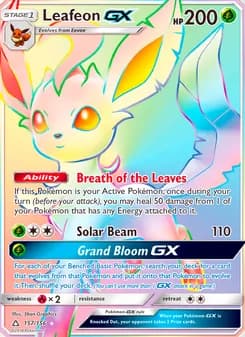 Leafeon GX card image