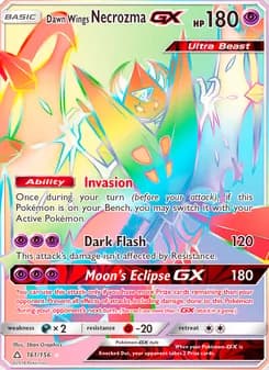 Dawn Wings Necrozma GX card image