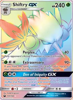 Shiftry GX card image