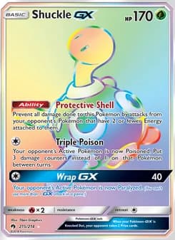 Shuckle GX card image