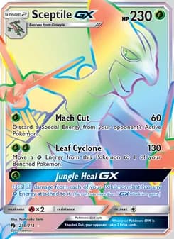 Sceptile GX card image