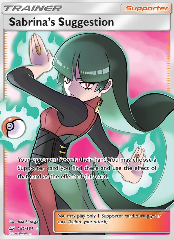Sabrina’s Suggestion card image