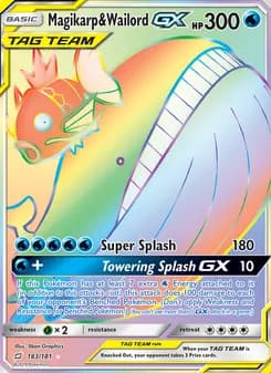 Magikarp & Wailord GX card image