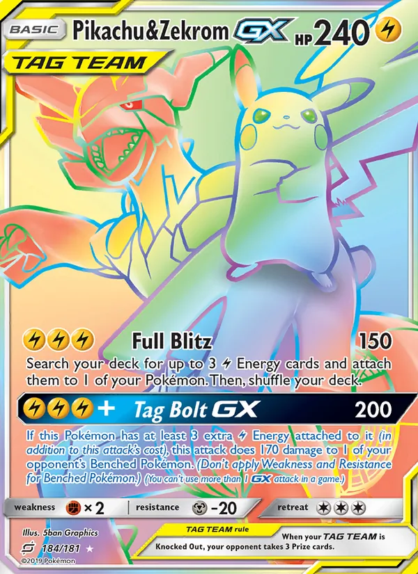 Pikachu card image