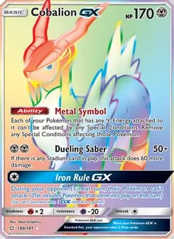 Cobalion GX card image