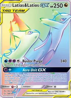 Latias & Latios GX card image