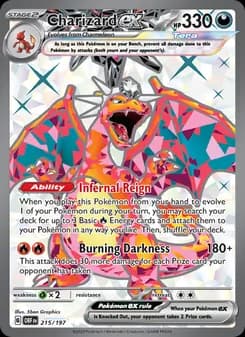 Charizard ex Pokémon card