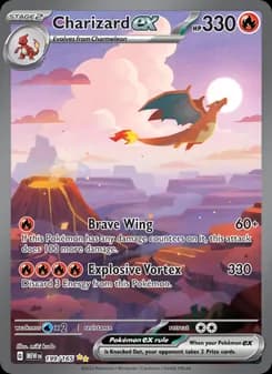 Charizard ex Pokémon card