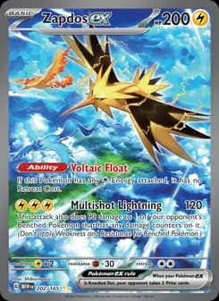 Zapdos ex card image