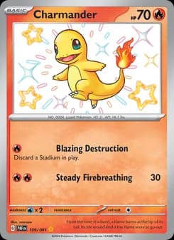 Charmander Pokémon card