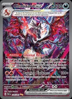 Charizard ex Pokémon card