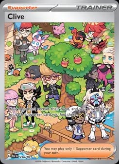 Clive card image