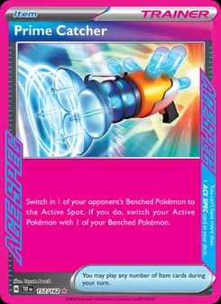 Prime Catcher Pokémon card