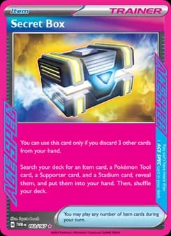 Secret Box Pokémon card
