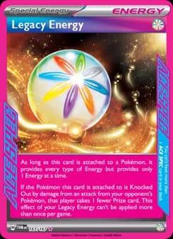 Legacy Energy Pokémon card