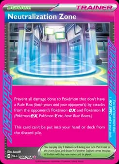 Neutralization Zone Pokémon card