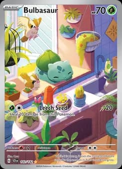 Bulbasaur Pokémon card