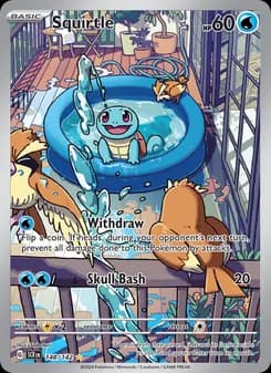 Squirtle Pokémon card