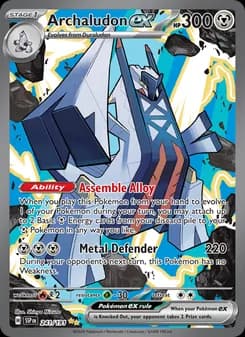 Archaludon ex card image