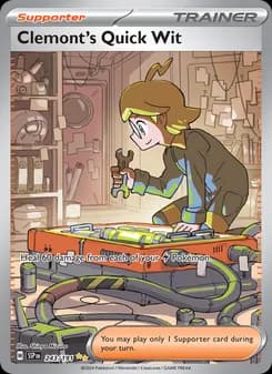 Clemont's Quick Wit card image