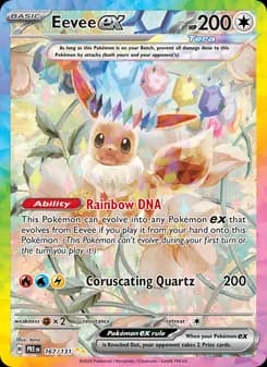Eevee ex card image