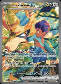 Hop's Zacian ex card image