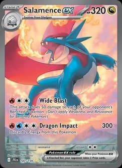 Salamence ex card image