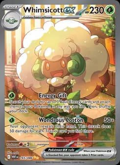 Whimsicott ex card image